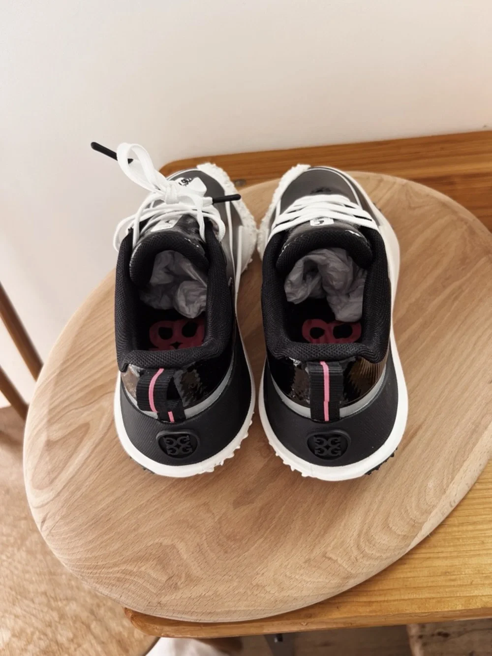 G/FORE G/18 LTD Release Black & White Golf Shoe - Picture 4 of 8